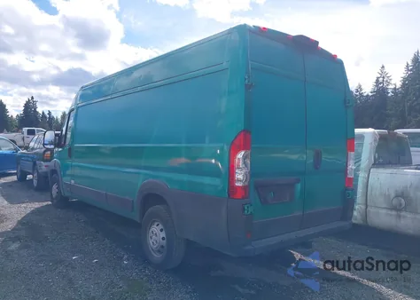 2017 Ram Promaster 3500 Cargo Van High Roof 159 Wb Ext из США, поврежденный, VIN 3C6URVJG6HE550426